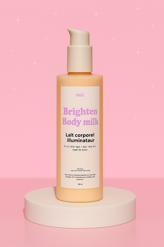Lait corporel illuminateur