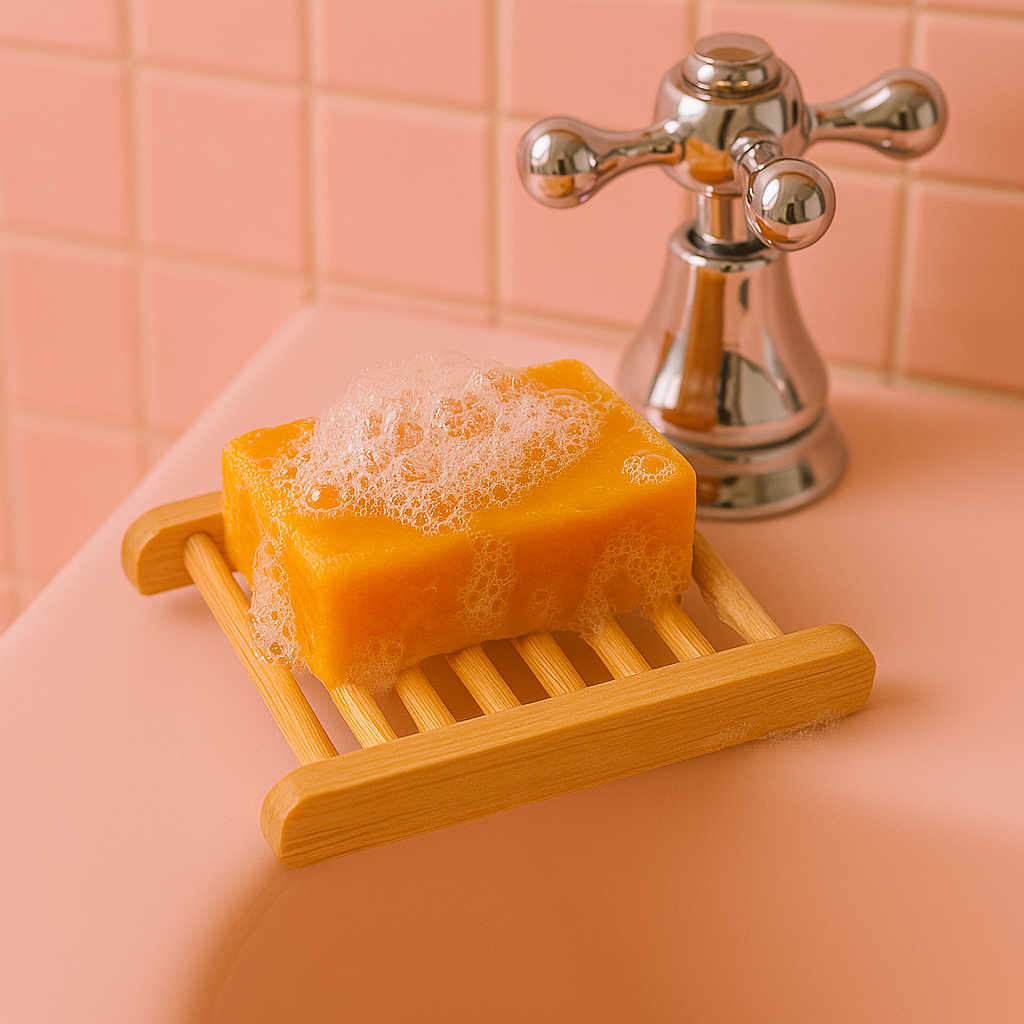 Porte savon en bambou